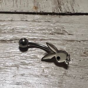 Playboy Bunny Belly Button Ring